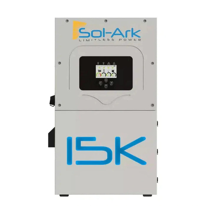 Sol-Ark 15K All-In-One Hybrid Solar Inverter | 120/240/208V 48V Pre-Wired | 10-Year Warranty image 1