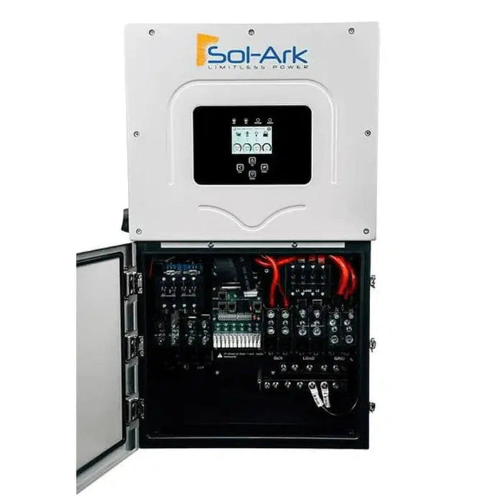 Sol-Ark 15K All-In-One Hybrid Solar Inverter | 120/240/208V 48V Pre-Wired | 10-Year Warranty image 2
