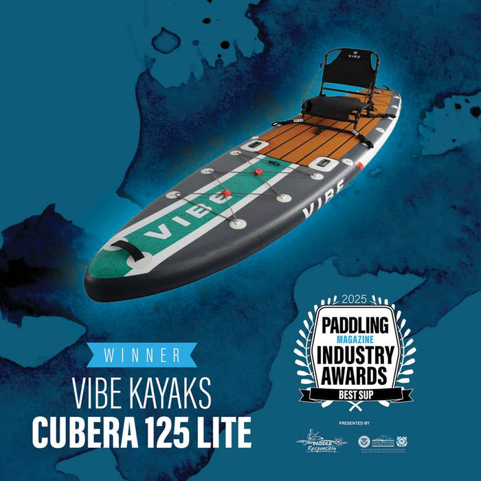 Vibe Kayaks | Cubera 125 Lite Hybrid Fishing Kayak image 8