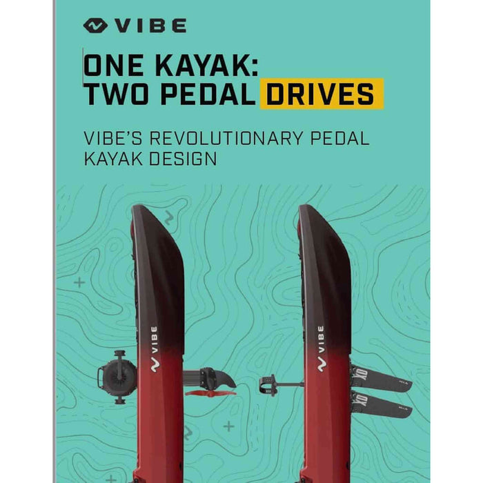 Vibes Kayaks | Makana 100 Pedal Drive Fishing Kayak image 17