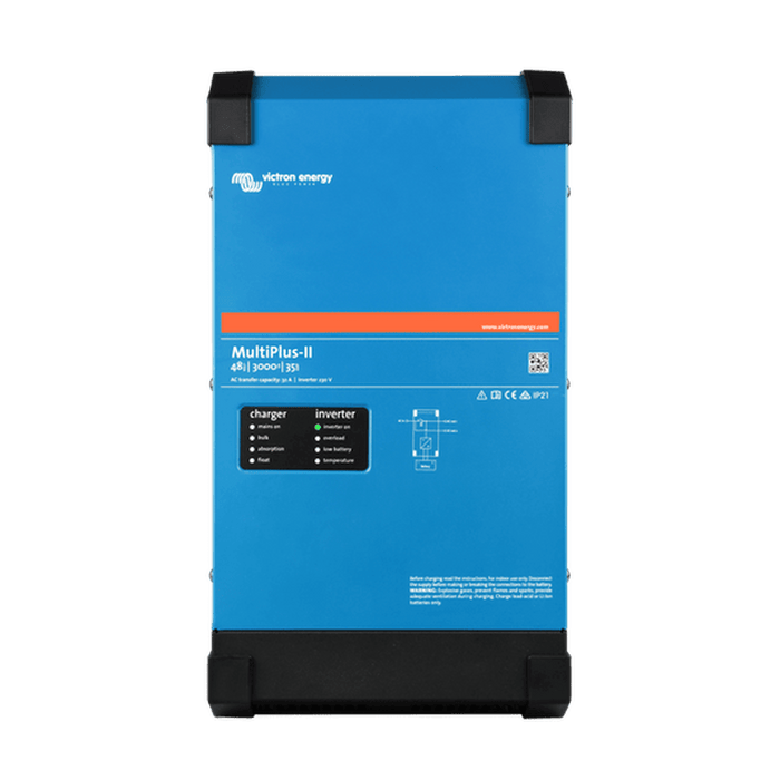 Victron Energy | Multi-Plus-II 3000 Watt 48 VDC - 120 VAC UL 1741, Pure Sine Wave Inverter/Charger