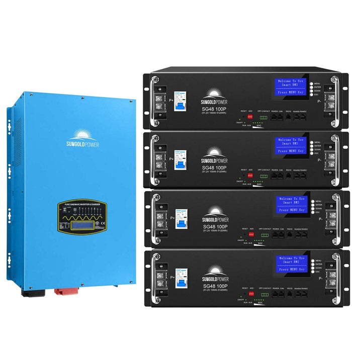 SunGoldPower | 18000W 48V Split Phase Pure Sine Wave Inverter Charger image 20
