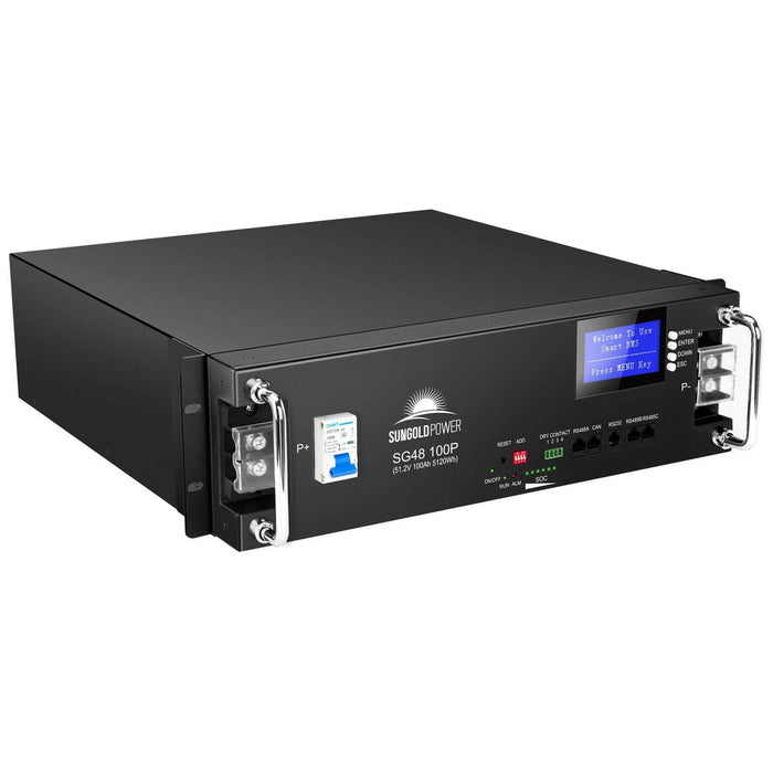 SunGoldPower | 48V 100AH Server Rack LiFePO4 Lithium Battery SG48100P image 9