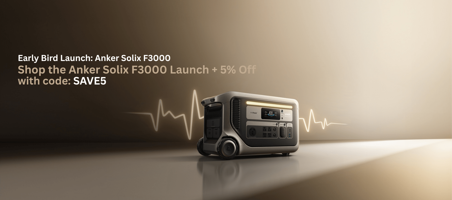 Buy the Anker Solix F3000 Today – High-Capacity Portable Power for Home, Travel, and Emergencies