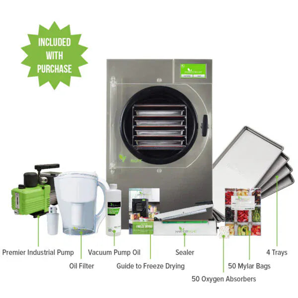 Time to Say Goodbye to Oil Changes: The Benefits of the Harvest Right Premier Vacuum Pump to Your Freeze Dryer