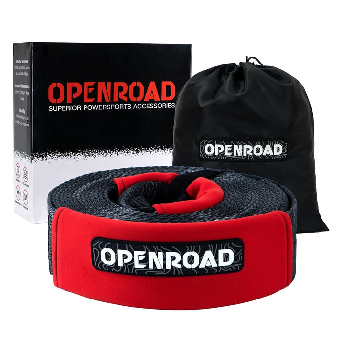 OPENROAD | 12,000lbs Electric Winch with Synthetic Rope-Panther Series 3S