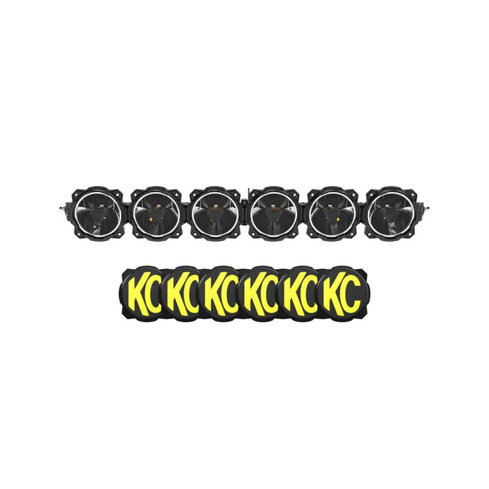 KC HiLiTES | Bronco Bumper Mounted 39" Gravity® Titan™ LED Light Bar - 6-Light