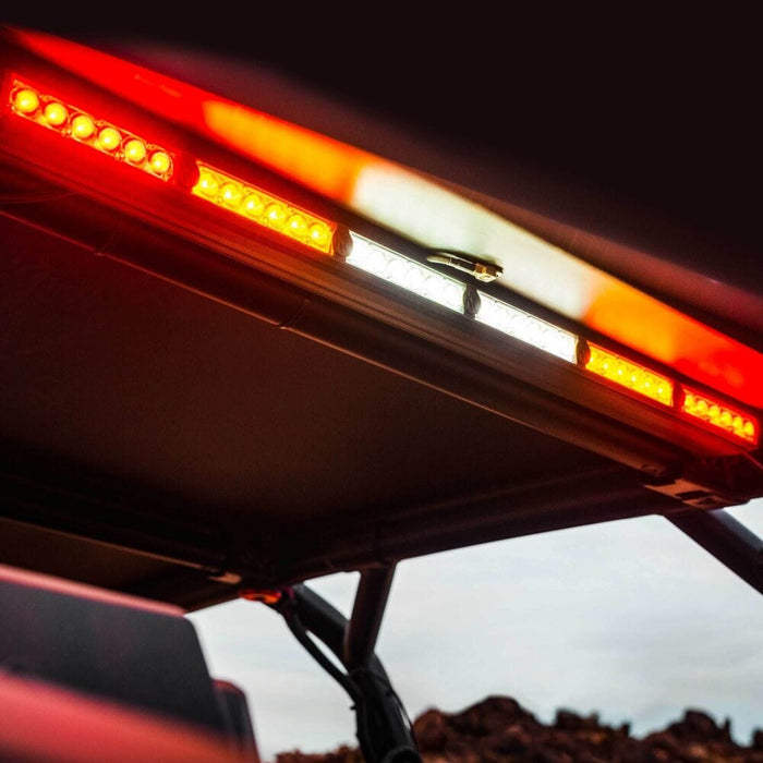KC HiLiTES | Multi-Function Chase Bar Kit - Rear-Facing LED Light Bar for Polaris RZR Turbo R / RZR Pro XP / RZR Pro S