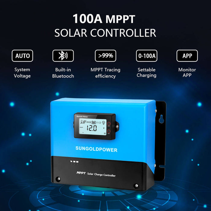 100 Amp MPPT Solar Charge Controller