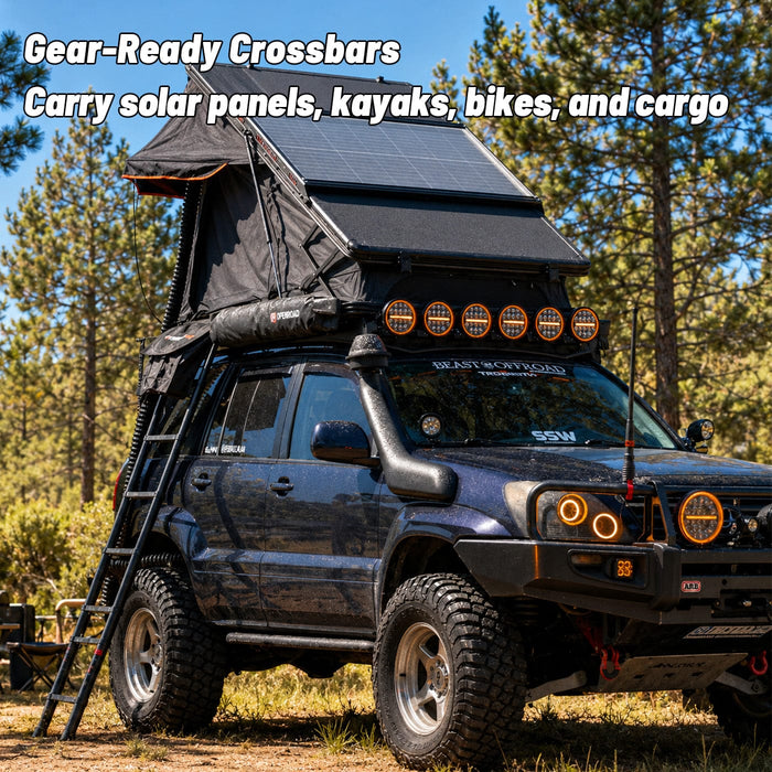 OPENROAD | Aluminum Hard Shell Roof Top Tent-PeakRoof LT V2 Series