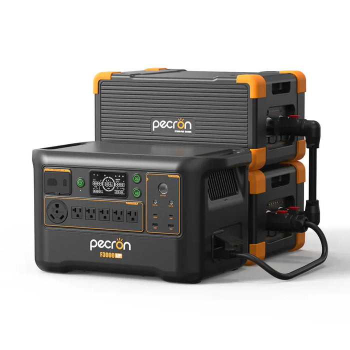 PECRON | F3000LFP Portable Power Station |  3600W Output 3072Wh LiFePO4 Battery