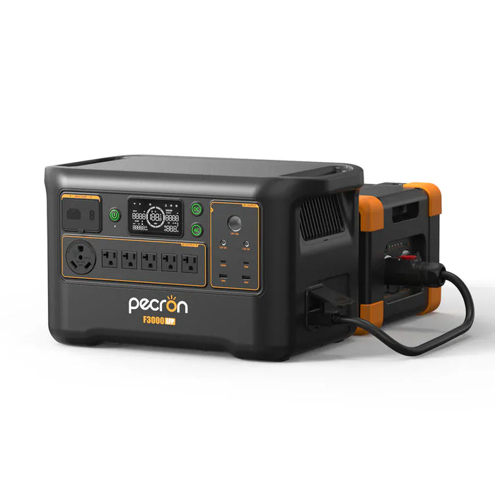 PECRON | F3000LFP Portable Power Station |  3600W Output 3072Wh LiFePO4 Battery