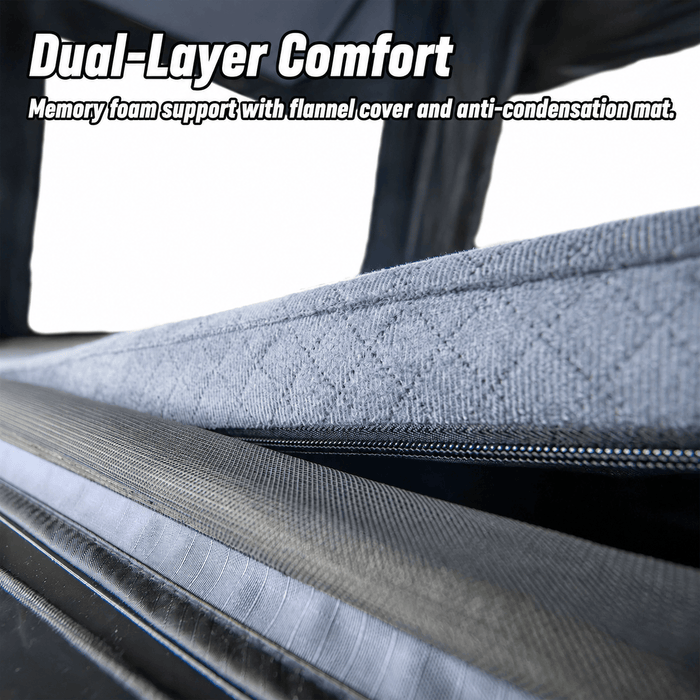OPENROAD | Aluminum Hard Shell Roof Top Tent-PeakRoof LT V2 Series