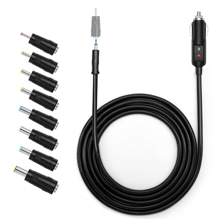 ACOPOWER | DC12V/24V Car Cigarette Lighter to DC 5.5x2.1mm Connector Adapter