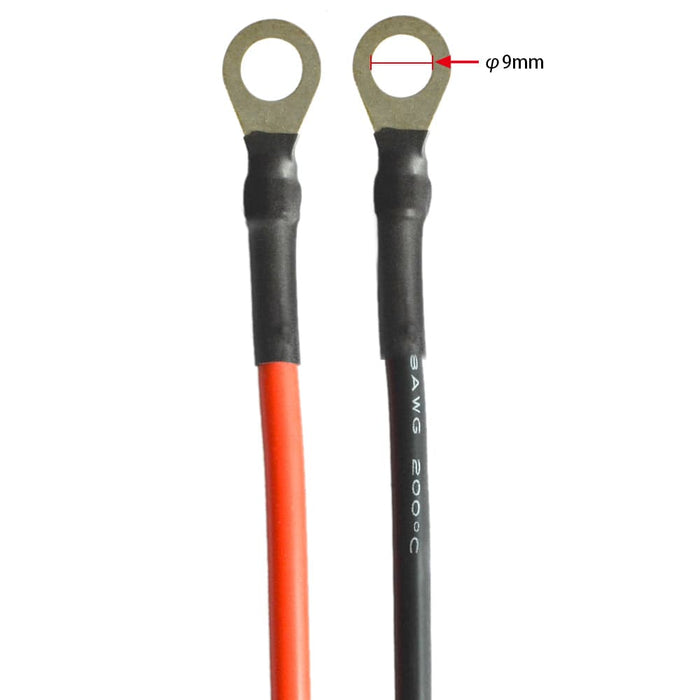 ACOPOWER |  9ft 8AWG Anderson-Ring Cable