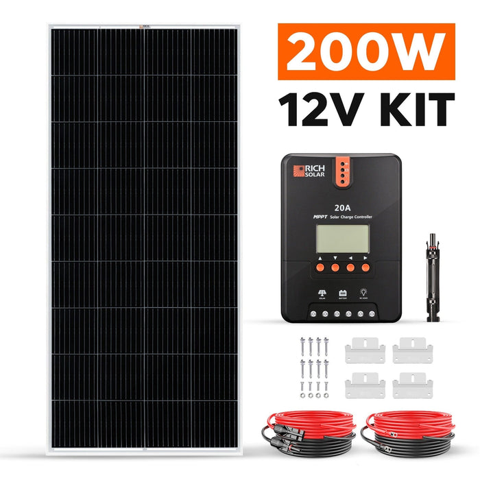 200 Watt Solar Kit