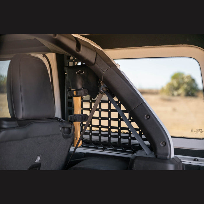 2018-2026 Jeep Wrangler JL 4-Door Rear Window Pocketed Molle Panels