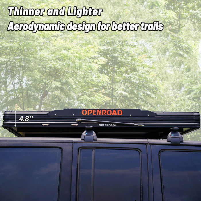 OPENROAD | Aluminum Hard Shell Roof Top Tent-PeakRoof LT V2 Series