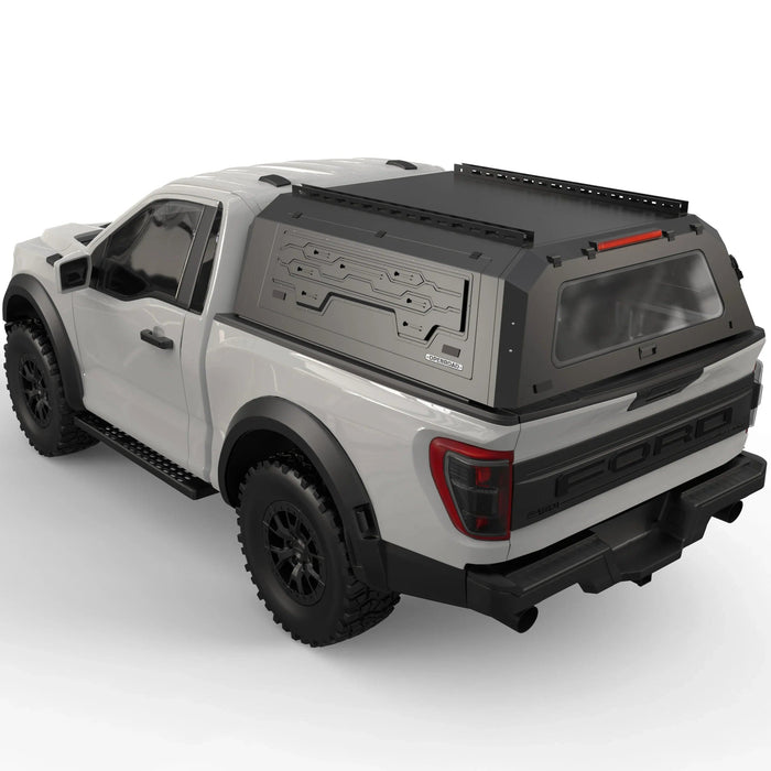 OPENROAD Aluminum Truck Cap with Three-Color Light