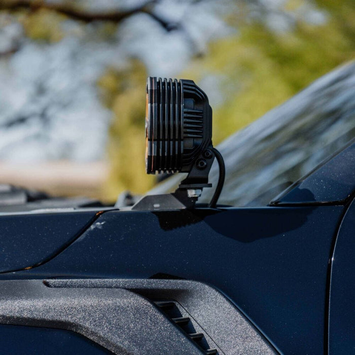 KC HiLiTES | Bracket Set - Pillar / Ditch - GEN3 2021+ Ford F-150/Raptor/Lightning