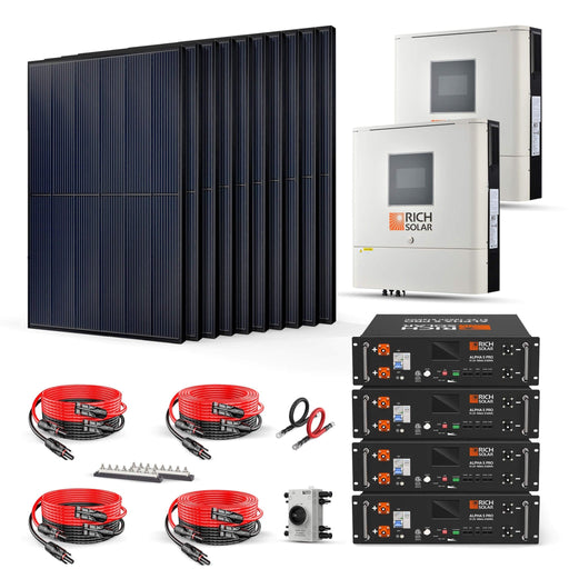 4000W 48VDC-240VAC Solar Kit