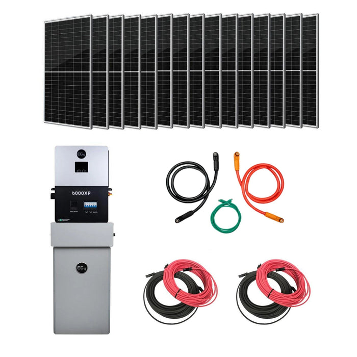 EG4 | Complete Off-Grid Solar Kit EG4 6000XP | 8000W PV Input | 6000W Output | 48V 280Ah | 14.3kWh | EG4 PowerPro WallMount AllWeather Lithium Battery + Up To 7200W PV Solar