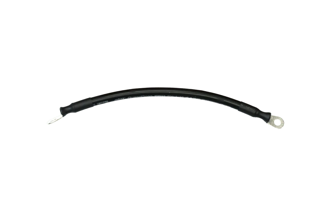 Big Battery | 4AWG Black Cable with 11 Inches Ring to Ring Terminal