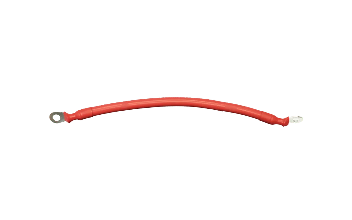 Big Battery | 4AWG Red Cable with 11 Inches Ring to Ring Terminal