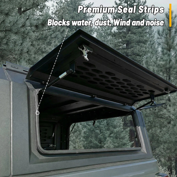 OPENROAD Aluminum Truck Cap with Three-Color Light