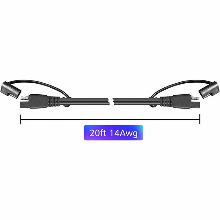 ACOPOWER | SAE- SAE 14AWG 20ft extension Cable