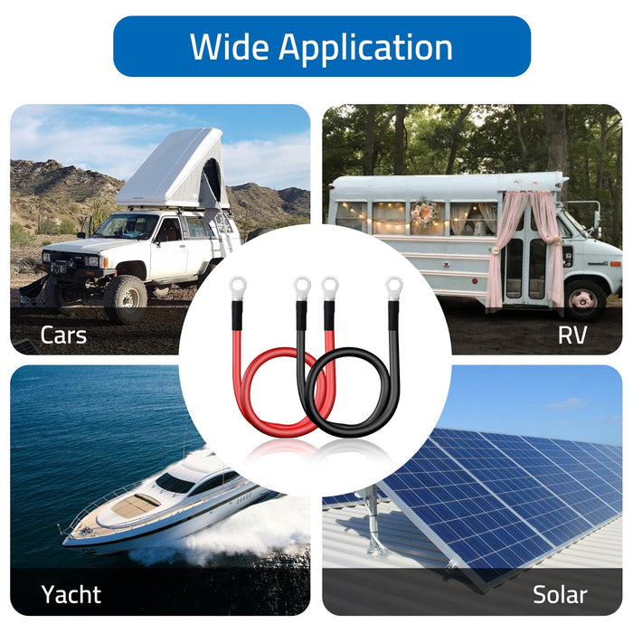 ACOPOWER | Battery Cable Inverter Power Cable with Oxygen