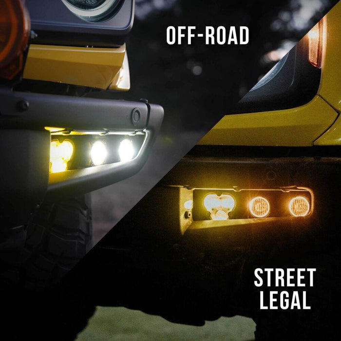 KC HiLiTES | FLEX ERA® SAE Fog Pocket Kit - 2021-Current Ford Bronco