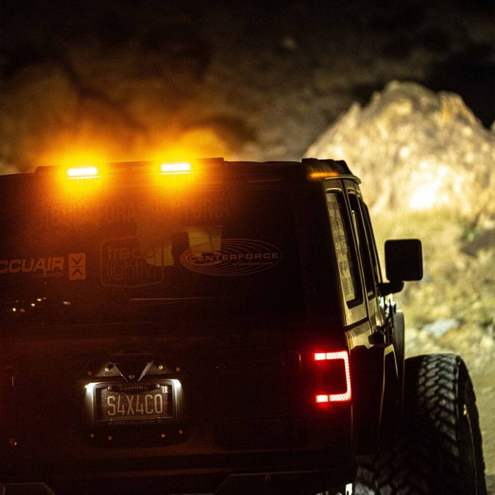 KC HiLiTES | Jeep JL 28" Chase LED Light Bar Kit - Rear-Facing - Multi-Function