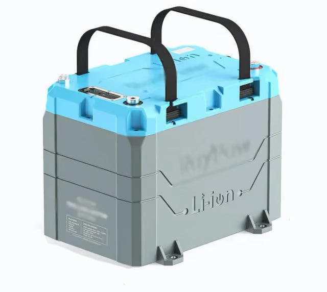 Epoch Batteries | (Recertified) 24V 100Ah (2.56kWh) LiFePO4 Lithium Battery - Bluetooth, Heating, Waterproof