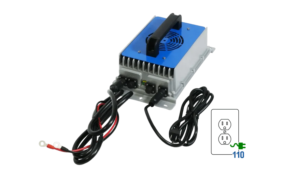 Big Battery | 72V 15A Charger (86.4V DC) – Ring Terminals