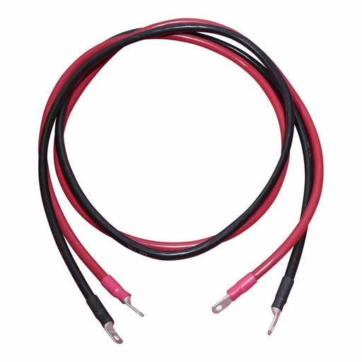 72in 4 AWG Battery to Inverter Cables | Black and Red