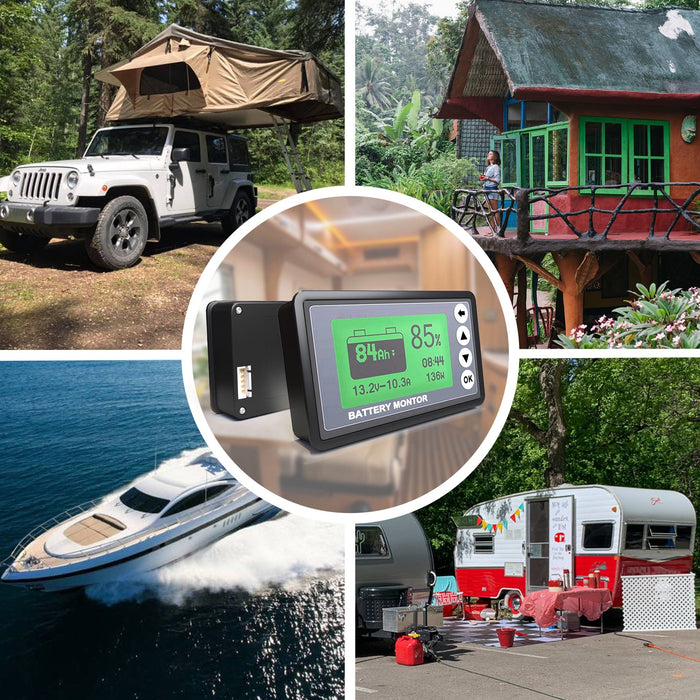 ACOPOWER | 500 Amps Battery Monitor