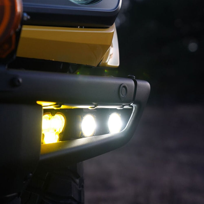 KC HiLiTES | FLEX ERA® SAE Fog Pocket Kit - 2021-Current Ford Bronco