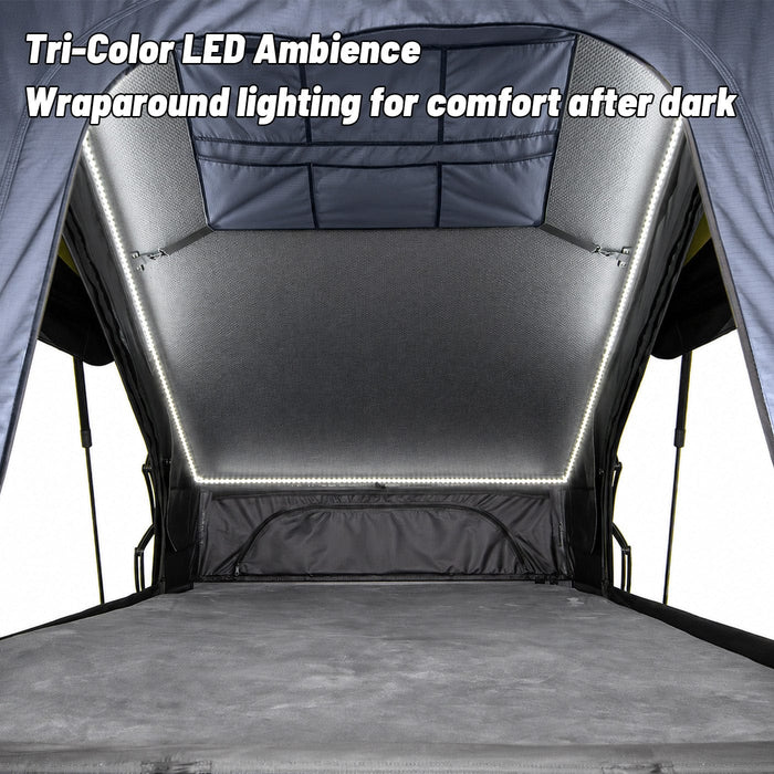 OPENROAD | Aluminum Hard Shell Roof Top Tent-PeakRoof LT V2 Series