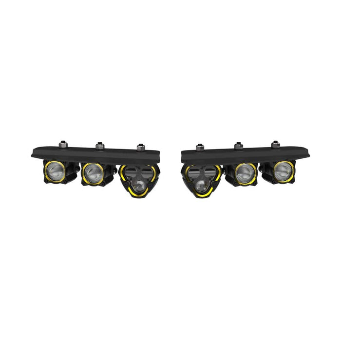 KC HiLiTES | FLEX ERA® SAE Fog Pocket Kit - 2021-Current Ford Bronco