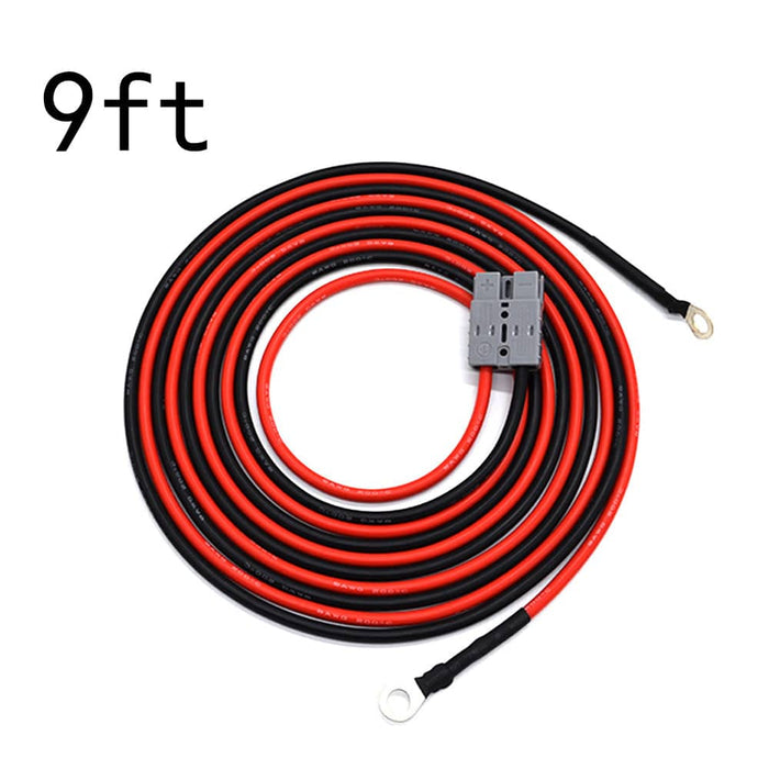 ACOPOWER |  9ft 8AWG Anderson-Ring Cable