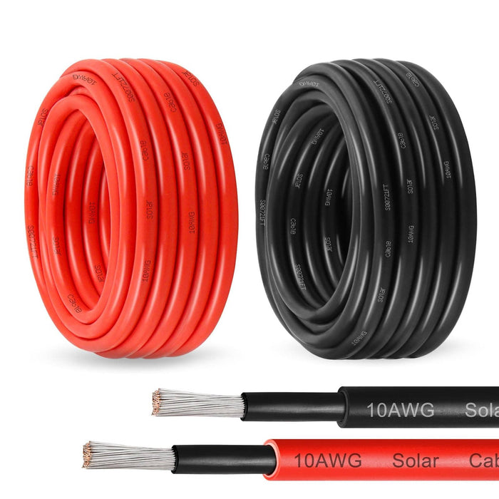 ACOPOWER | 10Ft Solar Extension Cable 10 AWG 6mm²