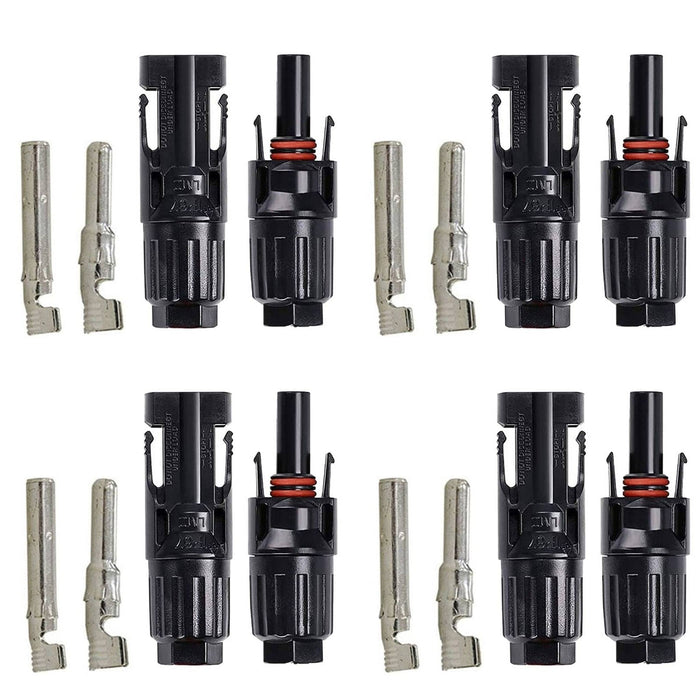 ACOPOWER | 4 Pairs Male/Female Solar Connectors