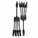ACOPOWER | 4 to 1 Solar Branch Connectors MMMMF+FFFFM Pair