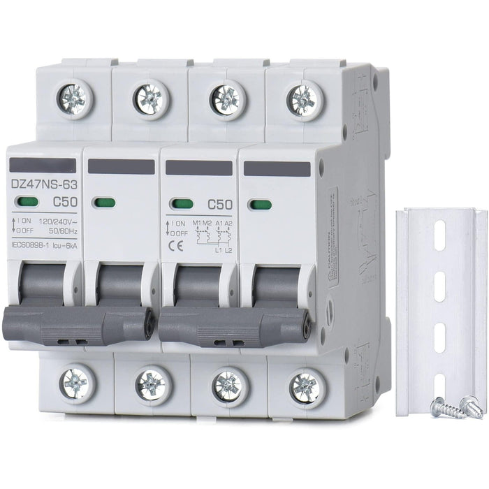 ACOPOWER | 50A AC Manual Transfer Switch