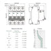 ACOPOWER | 50A AC Manual Transfer Switch