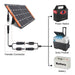 ACOPOWER | DC 8mm Female to Solar Connector Adapter Cable