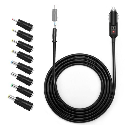 ACOPOWER | DC12V/24V Car Cigarette Lighter to DC 5.5x2.1mm Connector Adapter