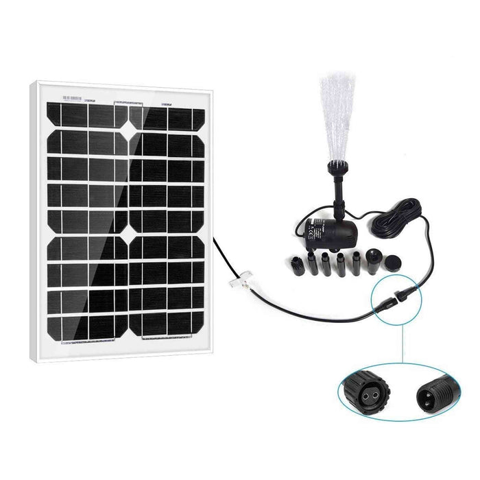 ACOPOWER | Solar Water Pump Kit-410GPH Submersible Pump and 20W Solar Panel