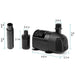 ACOPOWER | Solar Water Pump Kit-410GPH Submersible Pump and 20W Solar Panel